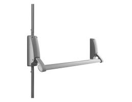376PD.SE Push Bar - Vertical Panic Bolt w. Pullman Latches & Dogging (Hold Back) | Image 1