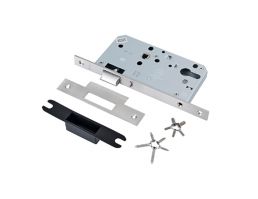 5750.60.S.SS Night Latch 60mm Backset - Square Forend | Image 1