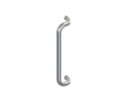 6738X.32.425.SS Cranked Pull Handle, 32mm Dia. 425mm Centres | Image 1