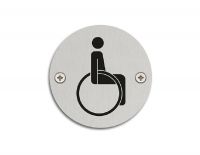 4750.04.SS 76mm Dia. Wheelchair Symbol